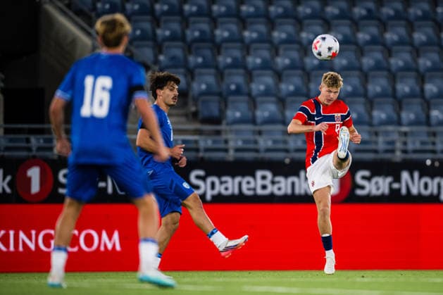 October 6, 2010: Sindre Walle Egeli of Norway during the UEFA European Under-21 Qualifier soccer match between Norway and Israel on October 6, 2026 in Stavanger. Photo by Marius Simensen. BILDBYRAN COP 238 bbeng em qualifiers soccer football Israel Norway U21 UEFA Euro Under-21 Qualifiers  Copyright: MARIUSxSIMENSEN BB261006BB592