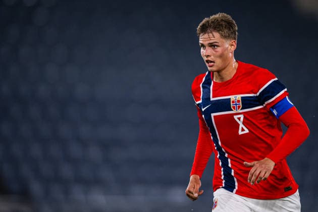 October 6, 2010: Jens Hjerto Dahl of Norway during the UEFA European Under-21 Qualifier soccer match between Norway and Israel on October 6, 2026 in Stavanger. Photo by Marius Simensen. BILDBYRAN COP 238 bbeng em qualifiers football soccer Israel Norway U21 UEFA Euro Under-21 Qualifiers  Copyright: MARIUSxSIMENSEN BB261006BB604