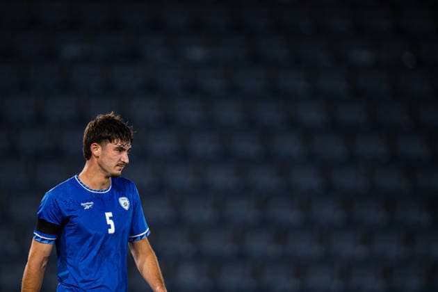 October 6, 2010: Maor Yesilirmak of Israel during the UEFA European Under-21 Qualifier soccer match between Norway and Israel on October 6, 2026 in Stavanger. Photo by Marius Simensen. BILDBYRAN COP 238 bbeng em qualification football soccer Israel Norway U21 UEFA Euro Under-21 Qualifiers  Copyright: MARIUSxSIMENSEN BB261006BB607