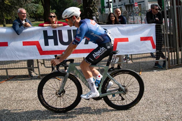 IPA89374882 - DOCKX Aaron, ALPECIN-PREMIER TECH, at the start of the 2026 Tre Valli Varesine in Busto Arsizio, Italy, on October 6, 2026  Copyright: xSilviaxColombo IPAxSportx xx IPA89374882