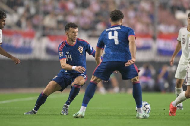 Croatia v Spain - UEFA Nations League 2026 27 Group A3 MD4 Ivan Perisic of Croatia in action during the UEFA Nations League 2026 27 group phase match between Croatia and Spain at Stadion Poljud on October 6, 2026 in Split, Croatia.  IgorxSoban PIXSELL