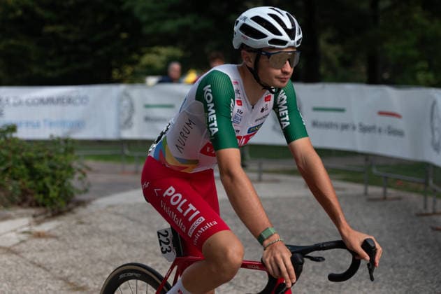 IPA89376793 - GIULIANO Dario, TEAM POLTI VISITMALTA at the start of the 2026 Tre Valli Varesine in Busto Arsizio, Italy, on October 6, 2026  Copyright: xSilviaxColombo IPAxSportx xx IPA89376793