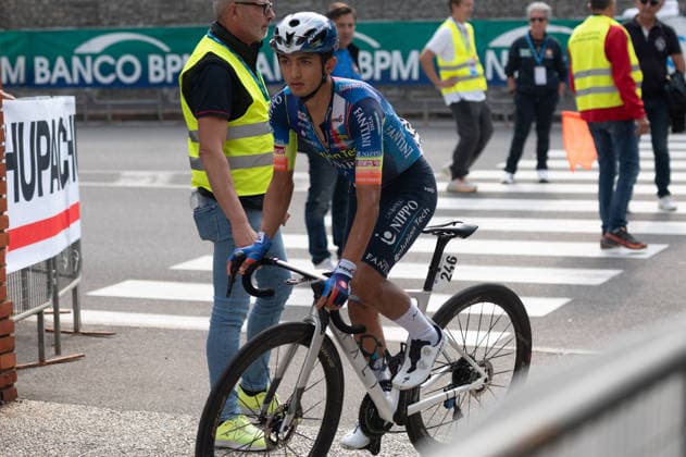 CYCLING - Road cycling, Rad, Radsport, Strasse - Tre Valli Varesine Photo by IPA ABACAPRESS.COM89376368 - UMBA LOPEZ Abner Santiago, SOLUTION TECH NIPPO RALI, during the Tre Valli Varesine 2026 in Busto Arsizio, Italy, on October 6, 2026 Varese Italy  Copyright: xIPAxSport ABACAx