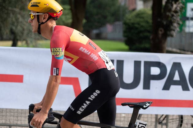 CYCLING - Road cycling, Rad, Radsport, Strasse - Tre Valli Varesine Photo by IPA ABACAPRESS.COM89376796 - Tobias Halland JOHANNESSEN of Uno-X Mobility at the start of the 2026 Tre Valli Varesine in Busto Arsizio, Italy, on October 6, 2026 Varese Italy  Copyright: xIPAxSport ABACAx