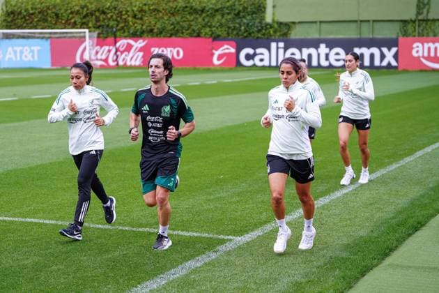 MEXICAN WOMEN S NATIONAL TEAM MEXICAN WOMEN S NATIONAL TEAM TRAINING SESSION 06102026 MEXICO CITY, MEXICO General view of players on the Mexican Women’s National Soccer Team during a training session at the Centro de Alto Rendimiento in Mexico City, ahead of their friendly match against Jamaica this Friday in Aguascalientes General view of players on the Mexican Women’s National Soccer Team, during a training session at the Centro de Alto Rendimiento in Mexico City, ahead of their friendly match against Jamaica this Friday in Aguascalientes PHOTO BY IMAGENSHOP PHOTO AGENCY MEXICO CITY MEXICO CITY MEXICO Copyright: xIMAGENSHOPxAGENCIAxFOTOGRAFICAx