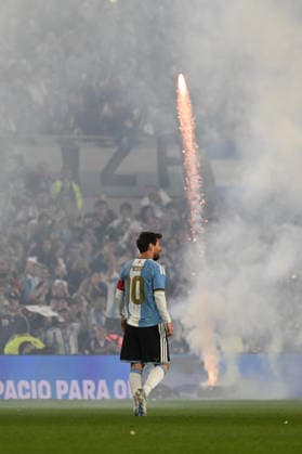 Lionel Messi farewell match BUENOS AIRES, ARGENTINA - OCTOBER 6: Lionel Messi of Argentina during his farewell match with the national team, Nationalteam at the International Friendly, Länderspiel, Nationalmannschaft match between Argentina Vs Benin at Monumental Stadium on October 6, 2026 in Buenos Aires, Argentina. Buenos Aires Estadio Monumental Antonio Liberti Buenos Aires Argentina Copyright: xIMAGOx xPhotoCero5x xLucianoxBisbalx