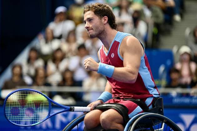 Alfie HEWETT (GBR), OCTOBER 6, 2026 - Tennis : Kinoshita Group Japan Open Tennis Championships 2026 WHEELCHAIR EXHIBITION MATCH at Ariake Coliseum, Tokyo, Japan. Noxthirdxpartyxsales  aflo_353661631 KenjiroxMatsuox