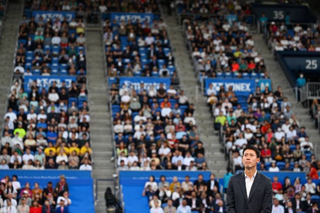 Kei Nishikori, OCTOBER 6, 2026 - Tennis : Kinoshita Group Japan Open Tennis Championships 2026 Kei Nishikori Tribute Ceremony at Ariake Coliseum, Tokyo, Japan. Noxthirdxpartyxsales  aflo_353767144 KenjiroxMatsuox