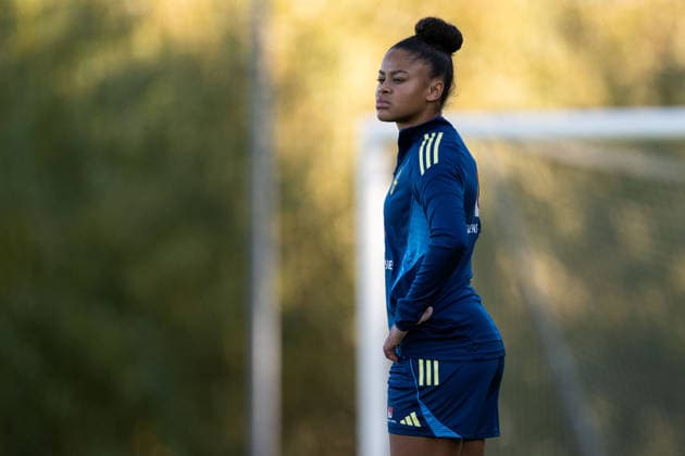 October 7, 2026: Felicia Schröder of the Swedish women’s national soccer team during a training session on October 7, 2026 in Stockholm. Photo by Emma Wallskog, BILDBYRAN, code EW EW0716: soccer, football, fotball, World Cup qualifiers, FIFA Women’s World Cup qualifier, training, Sweden, women’s soccer, BBENG  Copyright: EMMAxWALLSKOG BB261007EW039