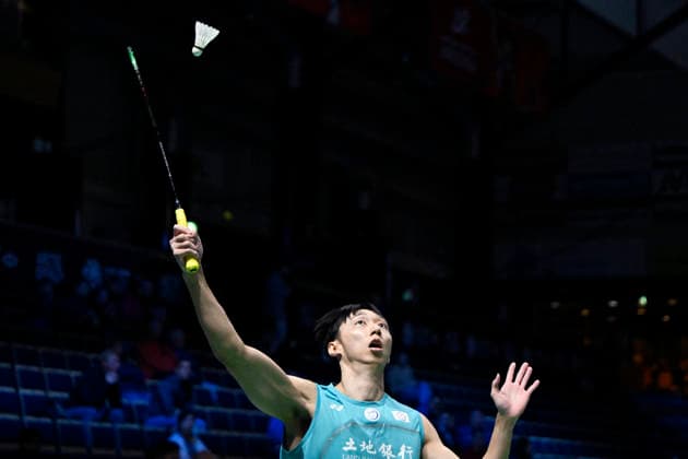 Su Li Yang of Taiwan in action during the badminton Clash of Clans Arctic Open 2026 tournament in Vantaa, Finland, on October 7, 2026. - ANTTI AIMO-KOIVISTO Vantaa Finland YdAFXd65pK8  Copyright: xAnttixAimo-Koivistox YdAFXd65pK8