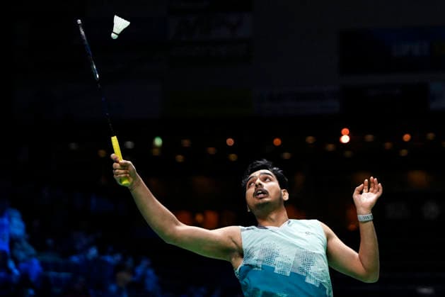 LKS 20261007 Tharun Mannepalli of India during the badminton Clash of Clans Arctic Open 2026 tournament in Vantaa, Finland, on October 7, 2026. - ANTTI AIMO-KOIVISTO Vantaa Finland khTwC-bQtQM  Copyright: xAnttixAimo-Koivistox khTwC-bQtQM