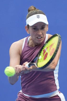 (261007) -- BEIJING, Oct. 7, 2026 -- Elise Mertens competes during the women s singles fourth round match between Coco Gauff of the United States and Elise Mertens of Belgium at 2026 China Open tennis tournament in Beijing, China, Oct. 7, 2026. ) (SP)CHINA-BEIJING-TENNIS-CHINA OPEN-WOMEN S SINGLES (CN) JuxHuanzong 