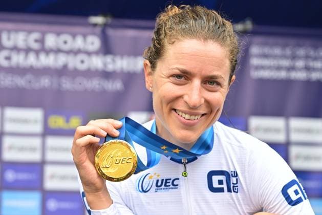 Cycling, UEC European Road Championships in Ljubljana, Women, Elite, Individual Time Trial