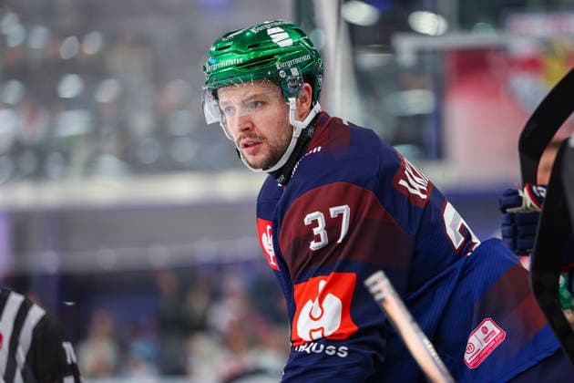 Ice hockey, Eishockey - CHL, EC RBS vs Berlin SALZBURG,AUSTRIA,07.OCT.26 - ICE HOCKEY - CHL, Champions Hockey League, group stage, EC Red Bull Salzburg vs Eisbaeren Berlin. Image shows Markus Vikingstad (Berlin).  GEPAxpictures xDavidxGeieregger
