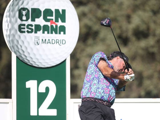 ESP Mutua Madrid Open Bubba Watson during his participation in the Spanish Open Pro-Am, held at the Villa de Madrid Country Club on October 7, 2026, in Madrid, Spain Madrid Spain Copyright: xALBERTOxSIMONx AgenciaxLOFx