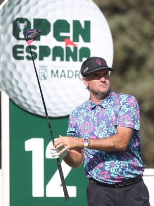 ESP Mutua Madrid Open Bubba Watson during his participation in the Spanish Open Pro-Am, held at the Villa de Madrid Country Club on October 7, 2026, in Madrid, Spain Madrid Spain Copyright: xALBERTOxSIMONx AgenciaxLOFx