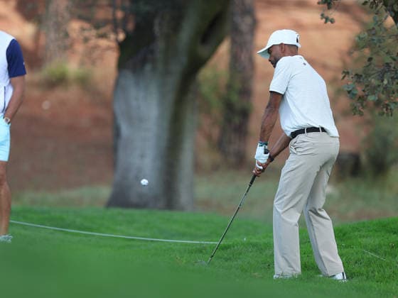 ESP Mutua Madrid Open Ashley Cole, former Chelsea FC player, during his participation in the Spanish Open Pro-Am, held at the Villa de Madrid Country Club on October 7, 2026, in Madrid, Spain Madrid Spain Copyright: xALBERTOxSIMONx AgenciaxLOFx