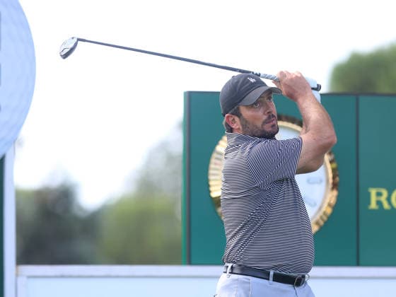 ESP Mutua Madrid Open Francesco Molinari during his participation in the Spanish Open Pro-Am, held at the Villa de Madrid Country Club on October 7, 2026, in Madrid, Spain Madrid Spain Copyright: xALBERTOxSIMONx AgenciaxLOFx
