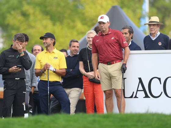 ESP Mutua Madrid Open Tennis Tournament: Sergio Garcia, during his participation in the Spanish Open Pro-Am, held at the Villa de Madrid Country Club on October 7, 2026, in Madrid, Spain Madrid Spain Copyright: xALBERTOxSIMONx AgenciaxLOFx