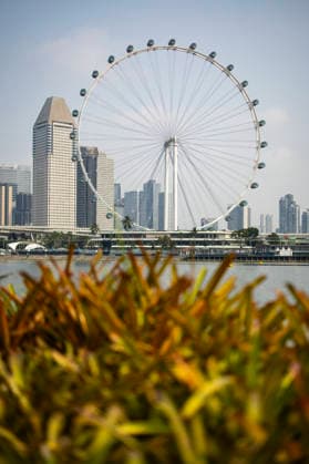 F1 - SINGAPORE GRAND PRIX 2026 Singapore Flyer, ambiance during the 2026 Formula 1 Singapore Grand Prix, 17th round of the 2026 Formula One World Championship, WM, Weltmeisterschaft from October 9 to 11, 2026 on the Marina Bay Street Circuit, in Singapore, Singapore - SingaporeSingapore  Copyright: xJulienxDelfossex