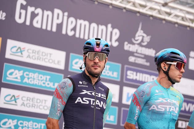 Italy s Alberto Bettiol of XDS Astana Team during the 110th edition of the Gran Piemonte 2026 a 185 km one day race from Asti to Bra on October 08, 2026, Italy.  Copyright: xMarcoxAlpozzi LaPressex