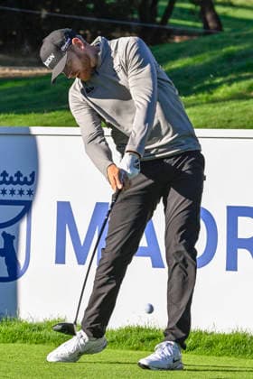October 8, 2026, Madrid, Madrid, Spain: SEBASTIAN SODERBERG, Sweden during the Open de EspaoÂ±a presented by Madrid at Club de Campo Villa de Madrid on October 08, 2026 in Madrid, Spain. Open GOLF De Spain Presented By Madrid - 10.08.26 (First Day)  - ZUMAc312 20261008_zsp_c312_032 Copyright: xOscarxManuelxSanchezx