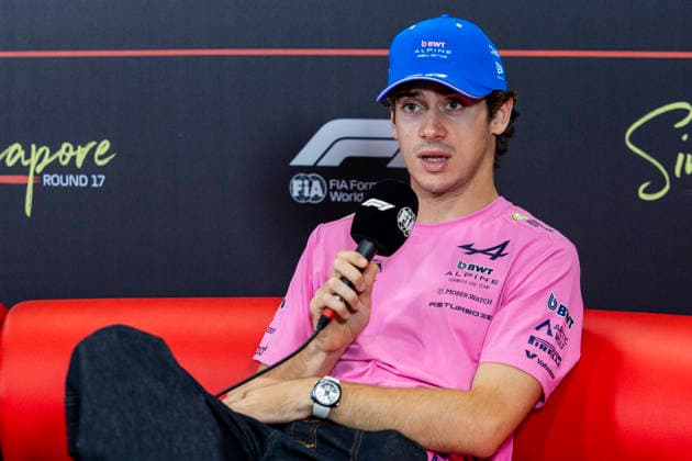 F1 - SINGAPORE GRAND PRIX 2026 COLAPINTO Franco (arg), Alpine F1 Team A526, portrait, pre-event press conference, PK, Pressekonferenz during the 2026 Formula 1 Singapore Grand Prix, 17th round of the 2026 Formula One World Championship, WM, Weltmeisterschaft from October 9 to 11, 2026 on the Marina Bay Street Circuit, in Singapore, Singapore - SingaporeSingapore  Copyright: xJulienxDelfossex