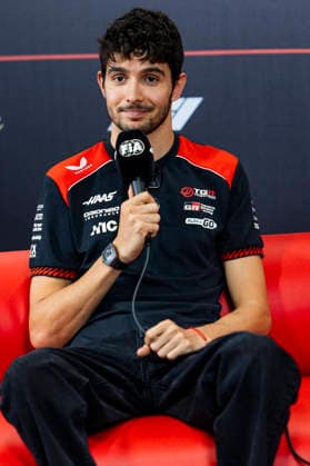 F1 - SINGAPORE GRAND PRIX 2026 OCON Esteban (fra), TGR Haas F1 Team VF-26, portrait, pre-event press conference, PK, Pressekonferenz during the 2026 Formula 1 Singapore Grand Prix, 17th round of the 2026 Formula One World Championship, WM, Weltmeisterschaft from October 9 to 11, 2026 on the Marina Bay Street Circuit, in Singapore, Singapore - SingaporeSingapore  Copyright: xJulienxDelfossex
