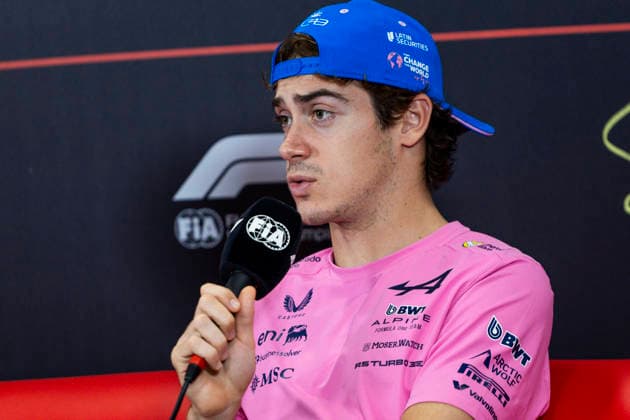 F1 - SINGAPORE GRAND PRIX 2026 COLAPINTO Franco (arg), Alpine F1 Team A526, portrait, pre-event press conference, PK, Pressekonferenz during the 2026 Formula 1 Singapore Grand Prix, 17th round of the 2026 Formula One World Championship, WM, Weltmeisterschaft from October 9 to 11, 2026 on the Marina Bay Street Circuit, in Singapore, Singapore - SingaporeSingapore  Copyright: xJulienxDelfossex