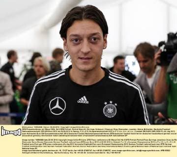 Football, EURO 2012, DFB Press Conference with Mesut Özil