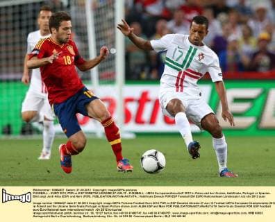 Football, EURO 2012, Portugal - Spain 2:4 n.E.