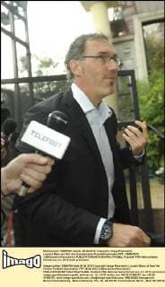 Football, France, Laurent Blanc at the headquarters of the French Football Federation FFF