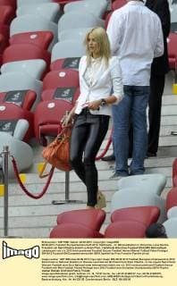 Football, EURO 2012, Semi-final, Players' Wives Germany