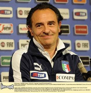 Football, EURO 2012, Press Conference Italy