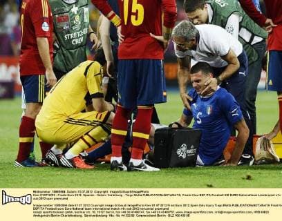 Football; EURO 2012, Thiago Motta becomes tragic figure in final after substitution