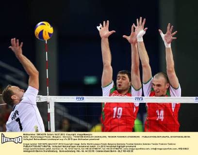Volleyball, International match Bulgaria - Germany