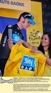 Cycling, Christopher Froome wins the 7th stage of the Tour de France