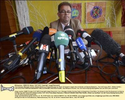 Cycling, Tour de France, Cofidis manager on doping affair