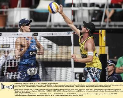Beach volleyball in Berlin, 2nd day with German starters