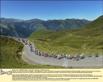 Cycling, Tour de France, Thomas Voeckler wins the 16th stage