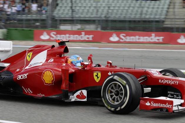 Motorsport, Formula 1, Fernando Alonso wins the German GP
