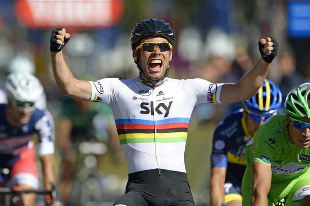 Cycling, Tour de France, Mark Cavendish wins the final stage