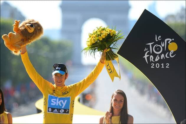 Cycling, Bradley Wiggins wins the Tour de France