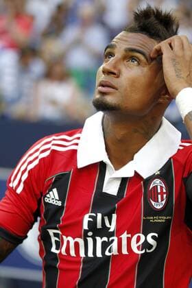 Football, Kevin-Prince Boateng signs contract with AC Milan