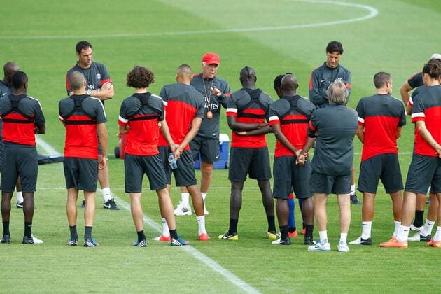 Football, France, Training PSG
