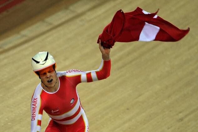 OLYMPICS 2012, Track cycling, Omnium, Gold to Lasse Norman Hansen