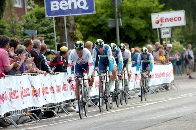 Cycling, ENECO Tour, stage 6, Team Orica Greenedge wins team time trial