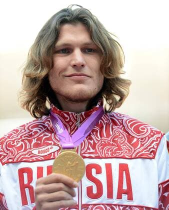 OLYMPIA 2012, Athletics, High Jump, Men, Award Ceremony with Ivan Ukhov