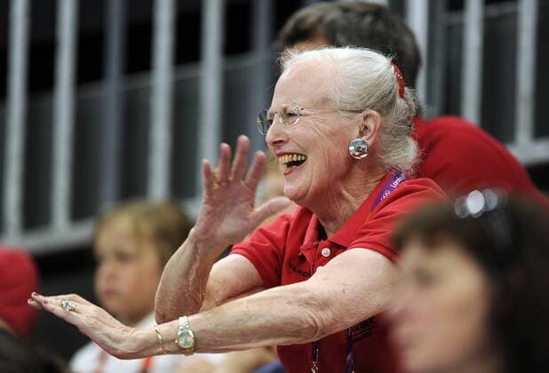 OLYMPIA 2012, Handball, Royals cheer on Scandinavian derby Sweden vs Denmark