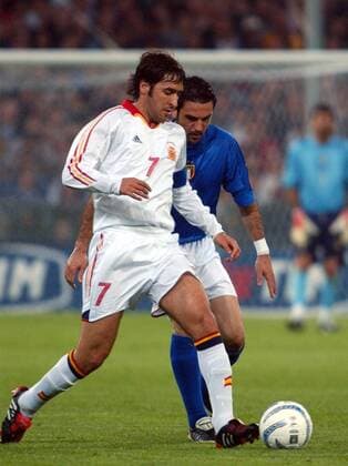 Football, International, Italy - Spain 1:1